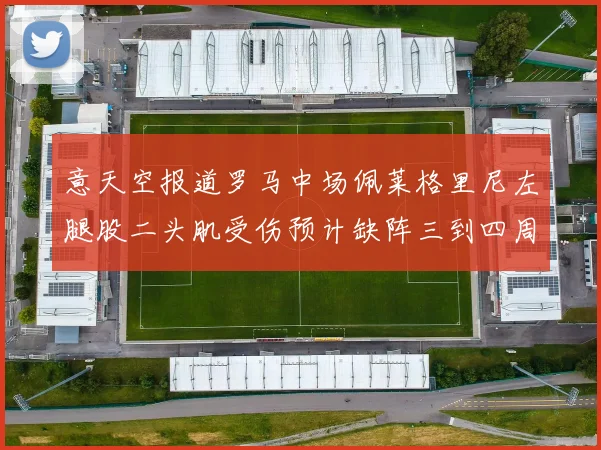 意天空报道罗马中场佩莱格里尼左腿股二头肌受伤预计缺阵三到四周